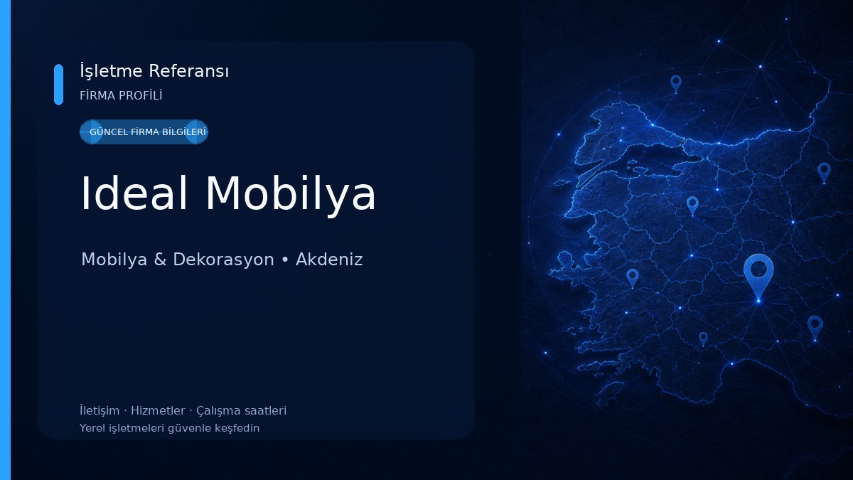 Ideal Mobilya Mobilya & Dekorasyon
