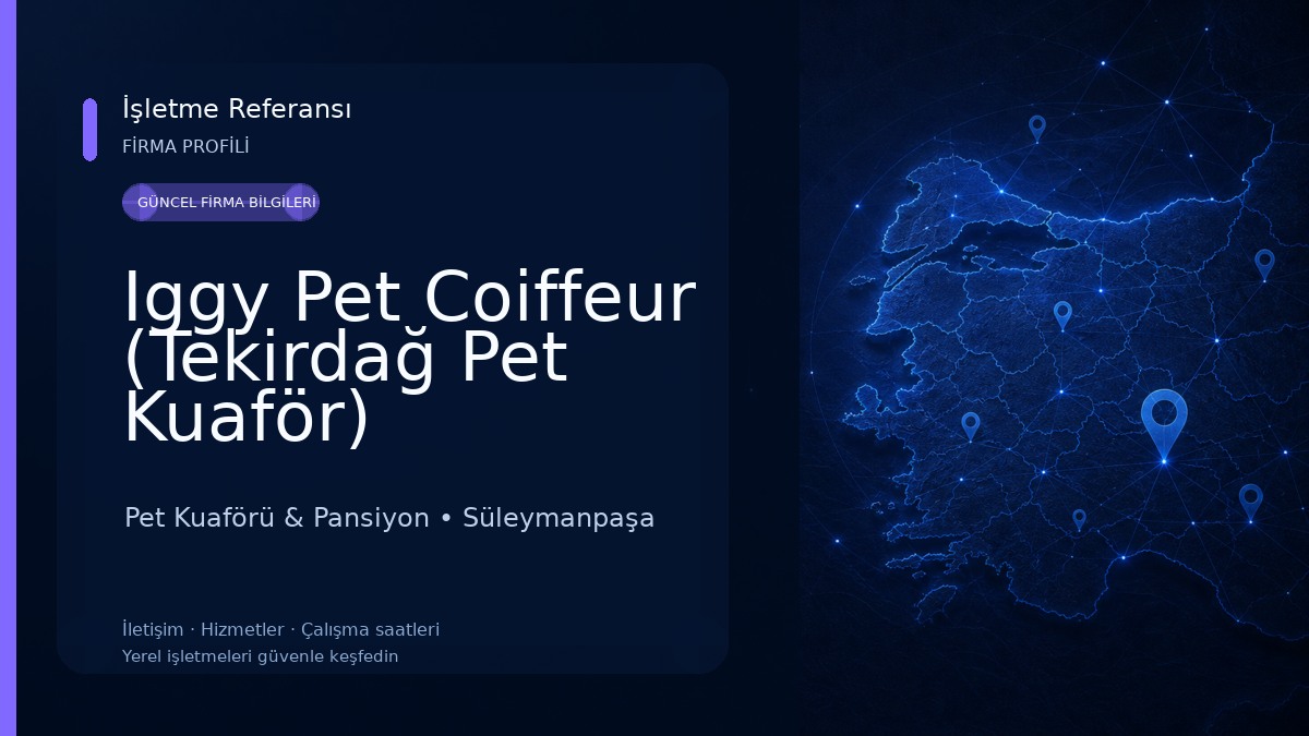 Iggy Pet Coiffeur (Tekirdağ Pet Kuaför) Pet Kuaförü & Pansiyon