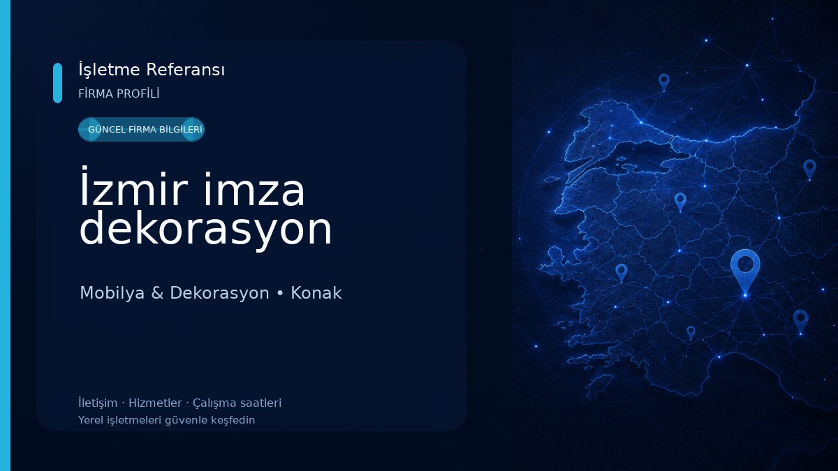İzmir imza dekorasyon Mobilya & Dekorasyon