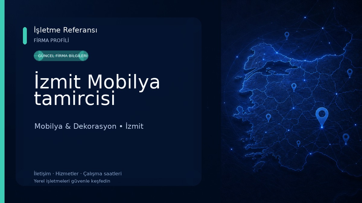 İzmit Mobilya tamircisi 