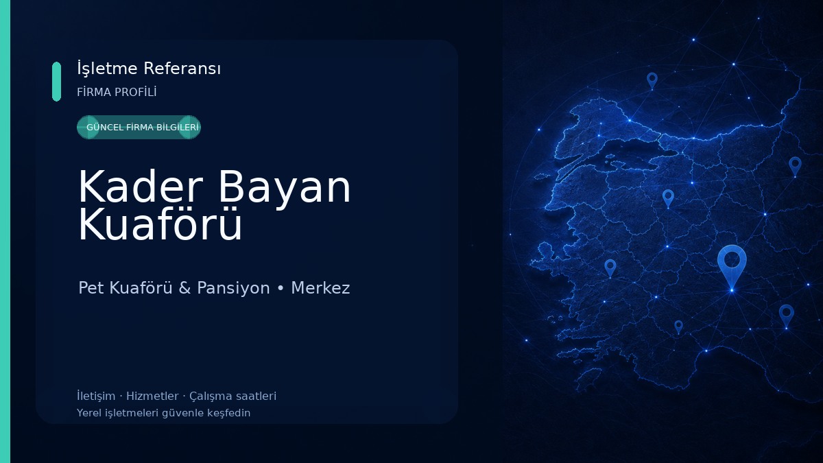 Kader Bayan Kuaförü Pet Kuaförü & Pansiyon