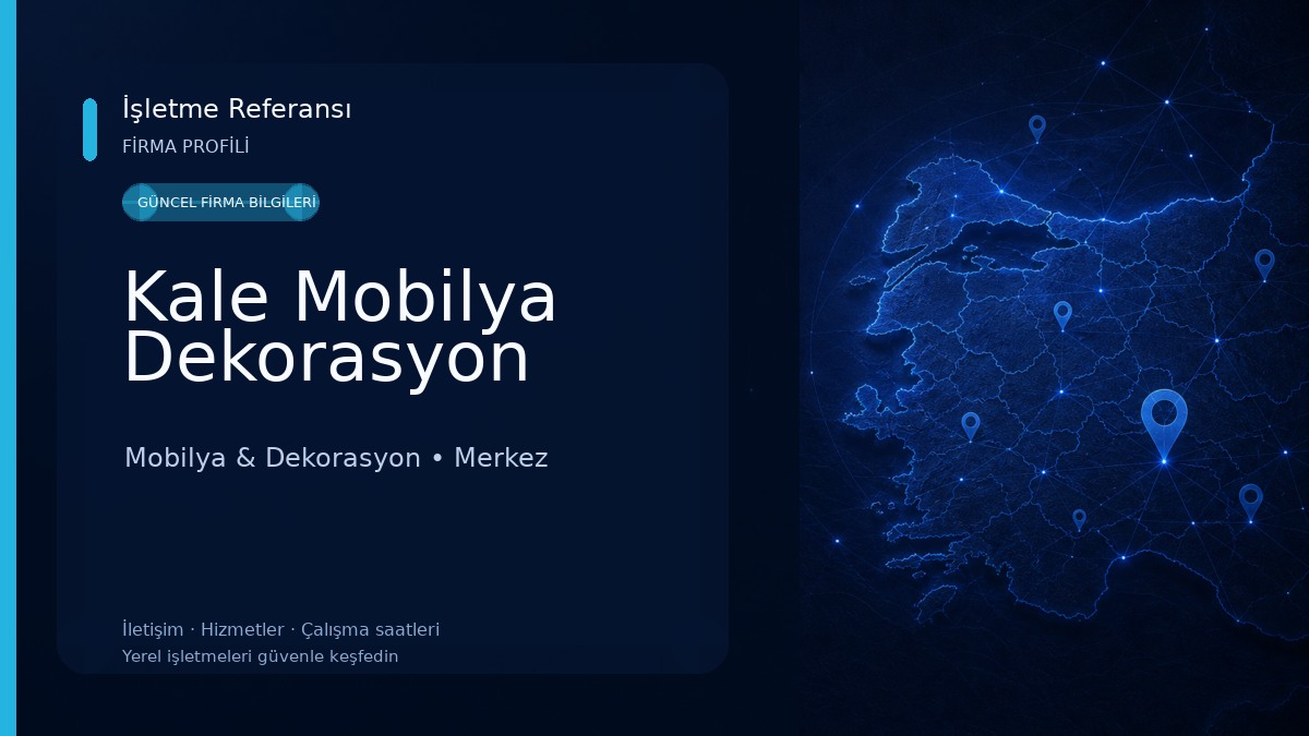 Kale Mobilya Dekorasyon Mobilya & Dekorasyon