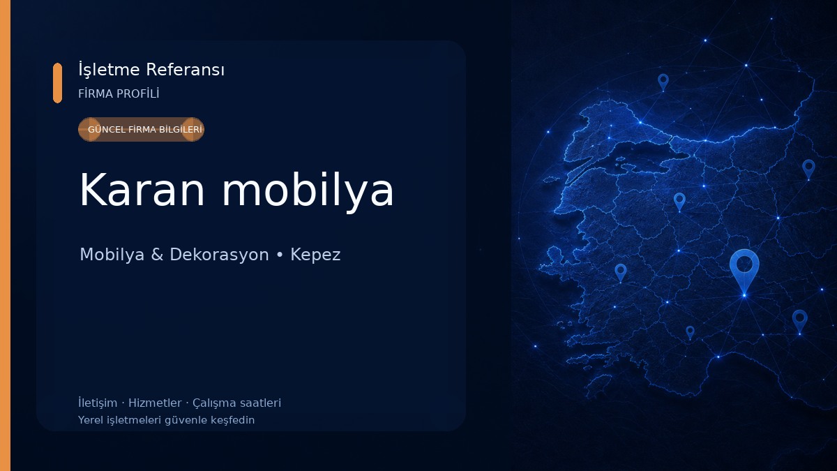 Karan mobilya Mobilya & Dekorasyon