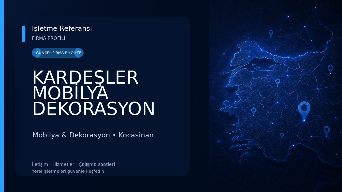 KARDEŞLER MOBİLYA DEKORASYON AUA .KAYSERİ Mobilya & Dekorasyon