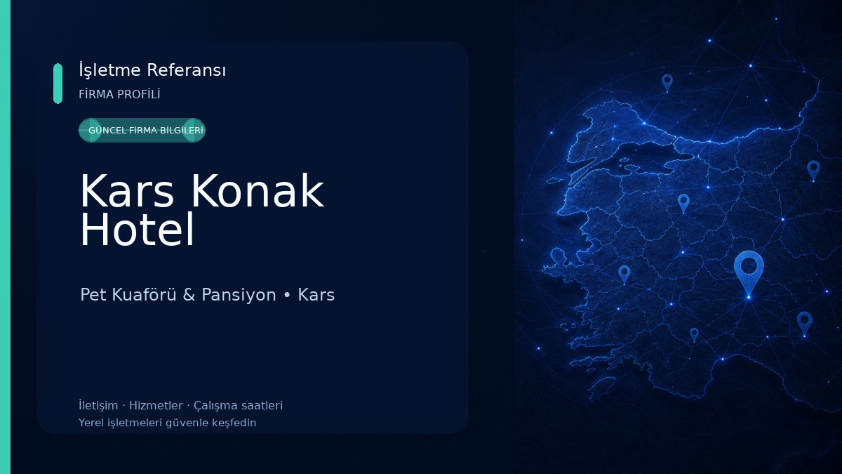 Kars Konak Hotel Pet Kuaförü & Pansiyon