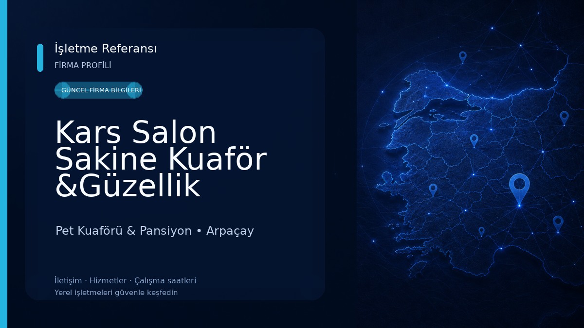 Kars Salon Sakine Kuaför &Güzellik Salonu Pet Kuaförü & Pansiyon