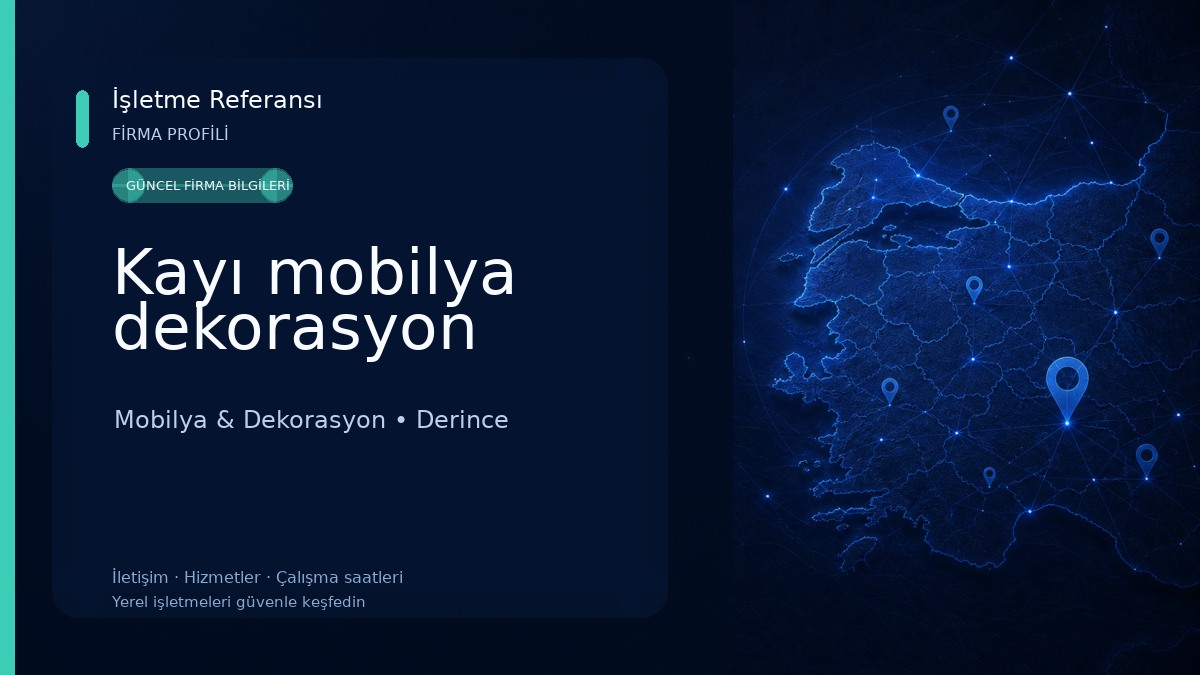 Kayı mobilya dekorasyon Mobilya & Dekorasyon