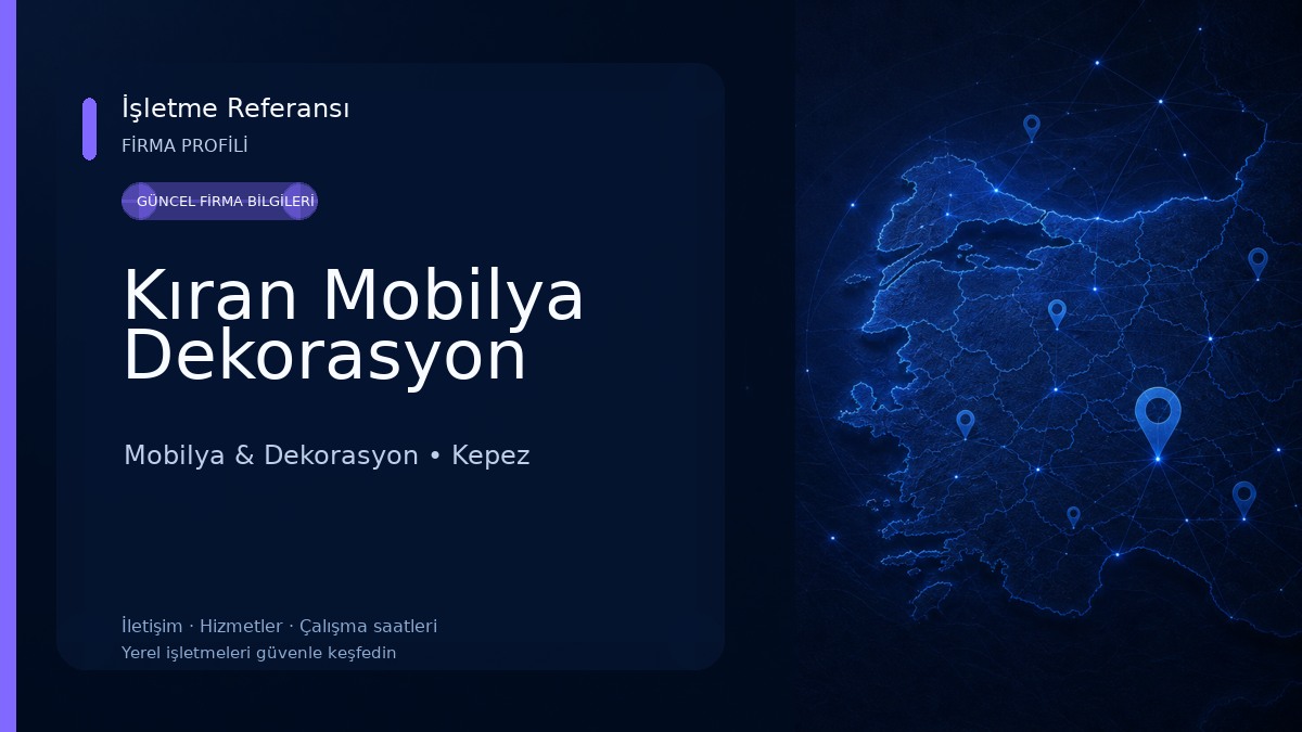 Kıran Mobilya Dekorasyon Mobilya & Dekorasyon