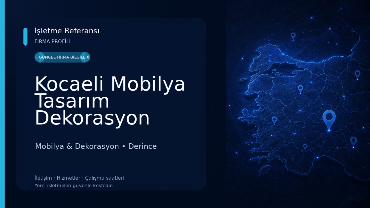 Kocaeli Mobilya Tasarım Dekorasyon Mobilya & Dekorasyon