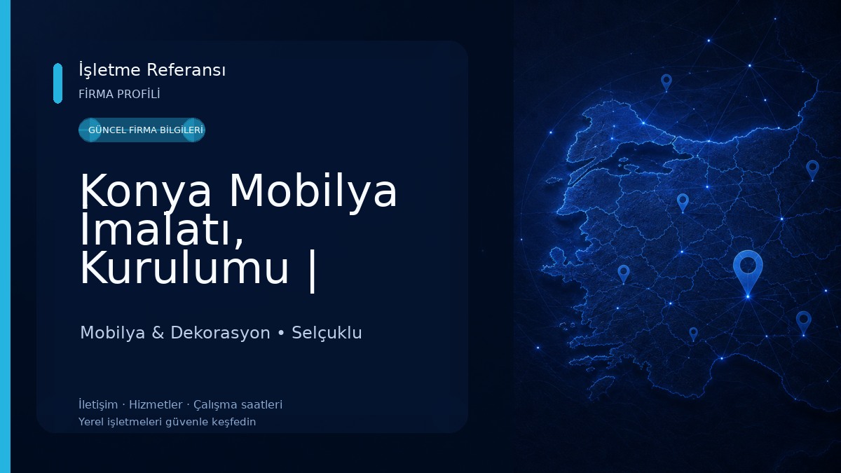Konya Mobilya İmalatı, Kurulumu | Mobilya Montaj | Diriliş Mobilya Mobilya & Dekorasyon