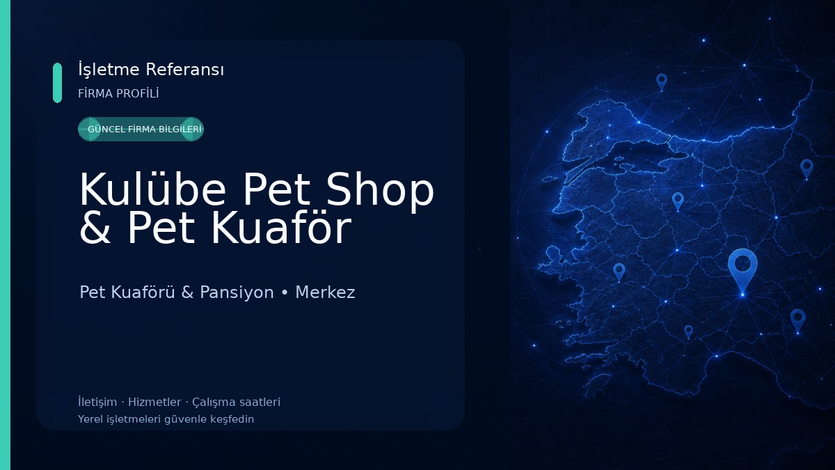 Kulübe Pet Shop & Pet Kuaför Pet Kuaförü & Pansiyon