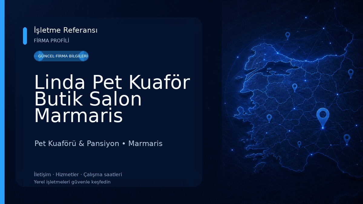 Linda Pet Kuaför Butik Salon Marmaris 