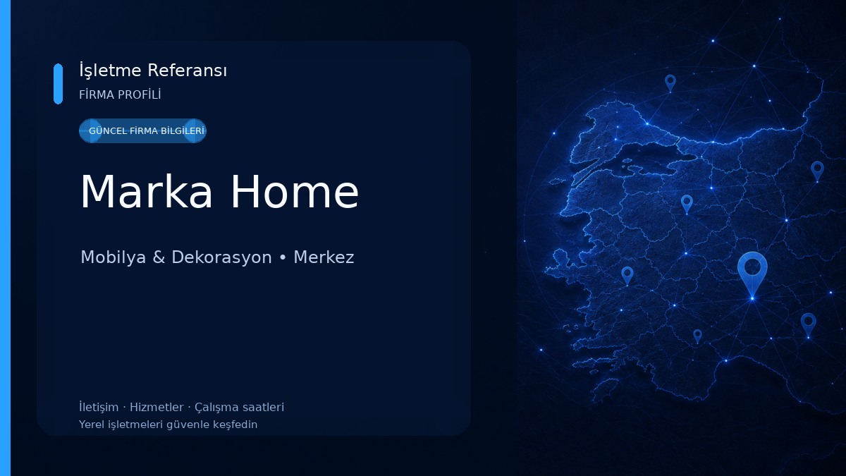 Marka Home Mobilya & Dekorasyon
