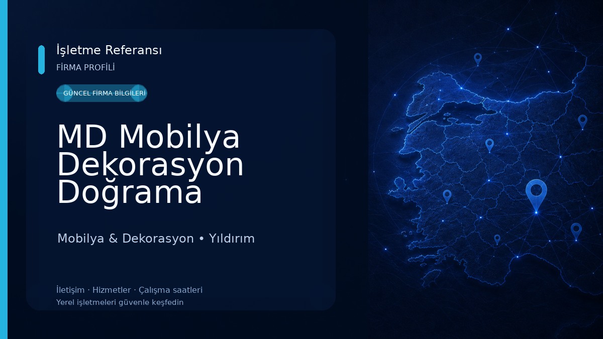 MD Mobilya Dekorasyon Doğrama Mobilya & Dekorasyon