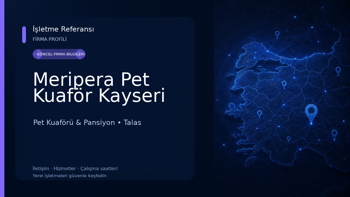 Meripera Pet Kuaför Kayseri 