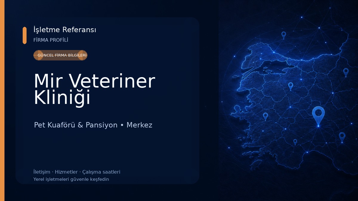 Mir Veteriner Kliniği Pet Kuaförü & Pansiyon
