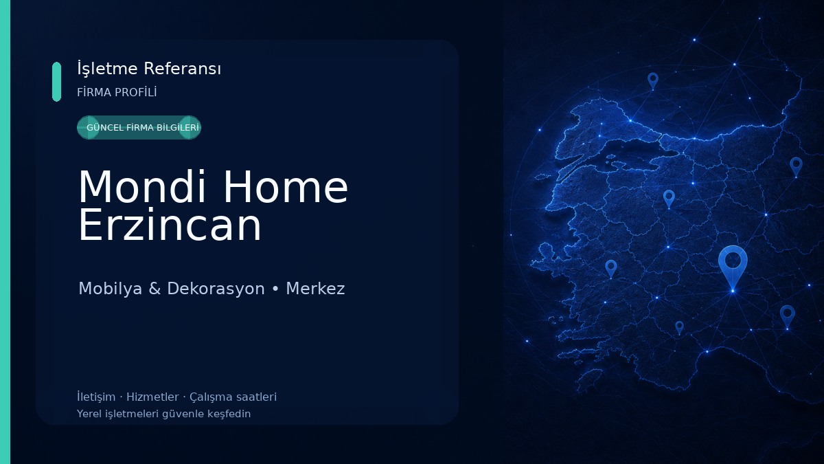 Mondi Home Erzincan Mobilya & Dekorasyon