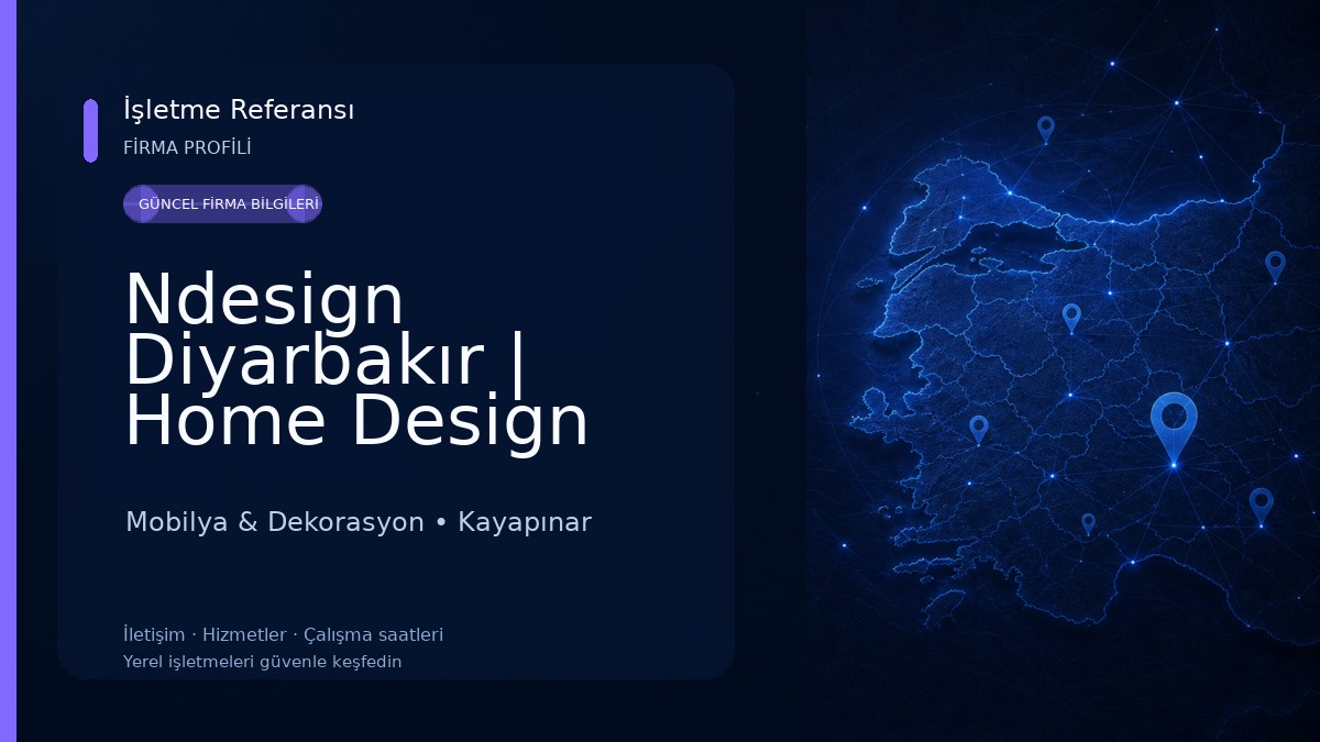 Ndesign Diyarbakır | Home Design Mobilya Mobilya & Dekorasyon