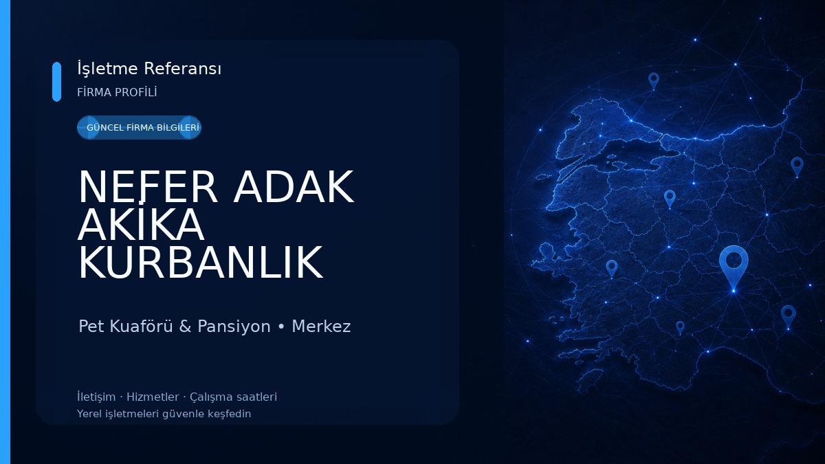 NEFER ADAK AKİKA KURBANLIK Pet Kuaförü & Pansiyon