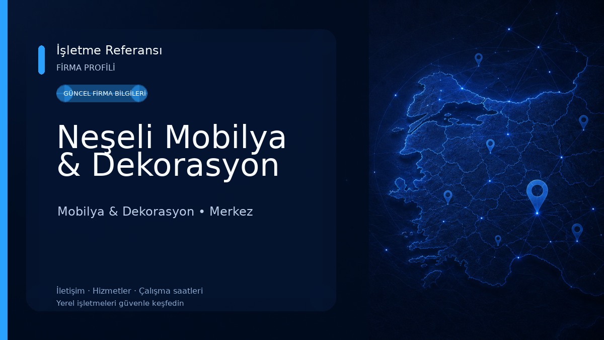 Neşeli Mobilya & Dekorasyon Mobilya & Dekorasyon