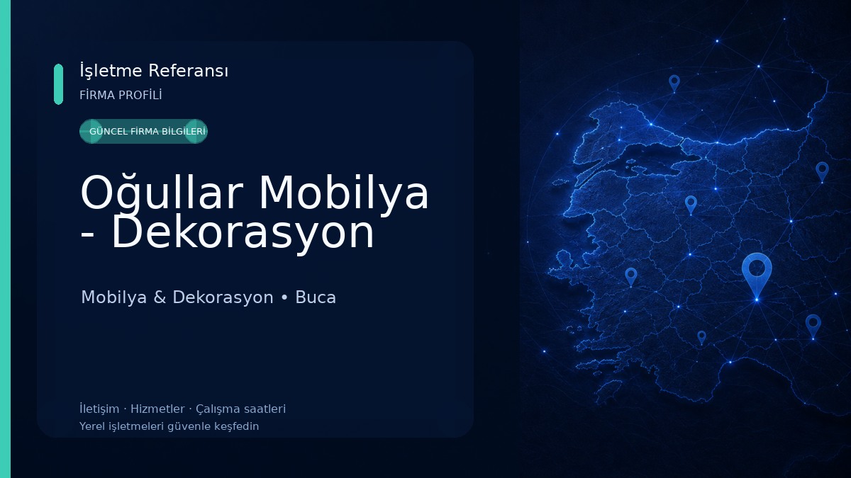 Oğullar Mobilya - Dekorasyon Mobilya & Dekorasyon