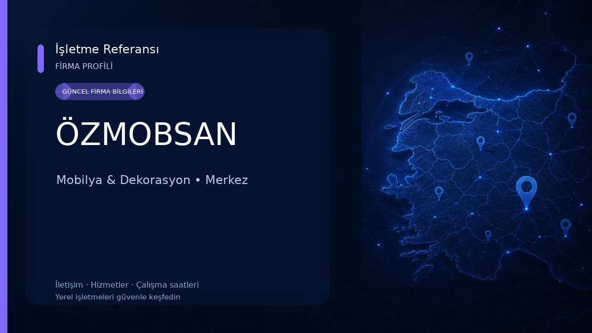 ÖZMOBSAN Mobilya & Dekorasyon
