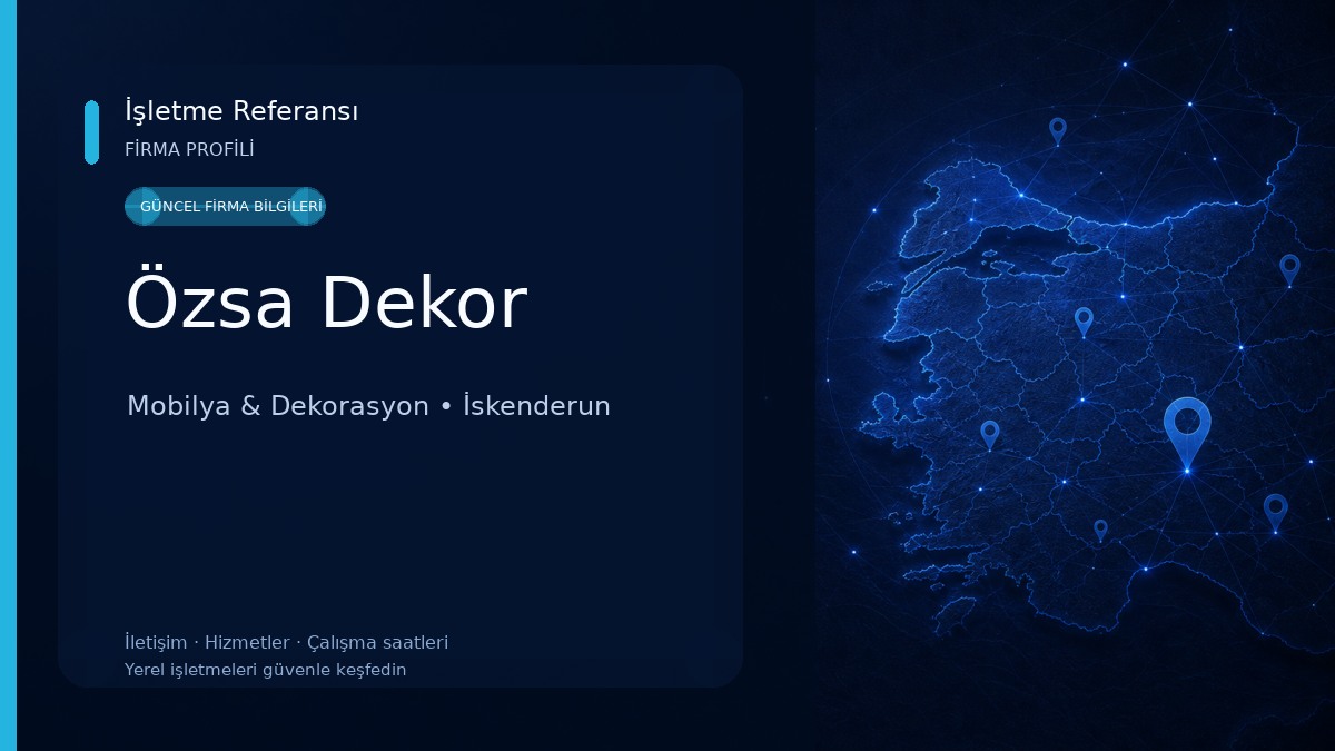 Özsa Dekor Mobilya & Dekorasyon