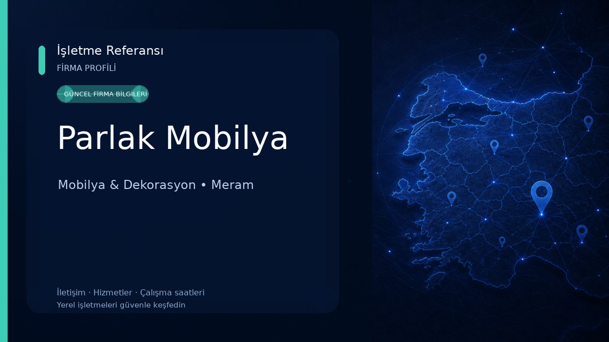 Parlak Mobilya Mobilya & Dekorasyon