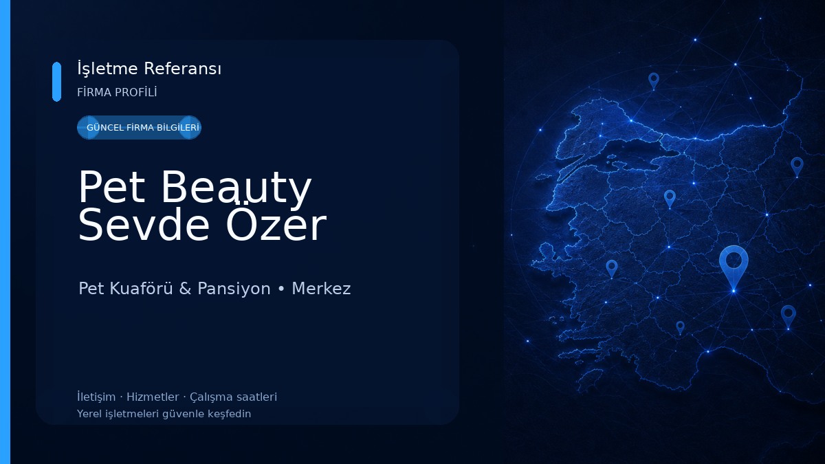 Pet Beauty Sevde Özer 