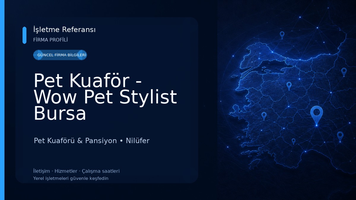 Pet Kuaför - Wow Pet Stylist Bursa Pet Kuaförü & Pansiyon