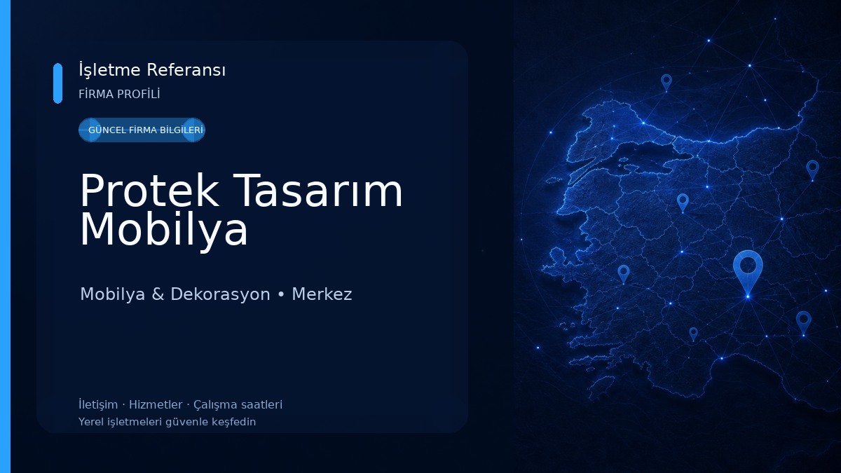 Protek Tasarım Mobilya 