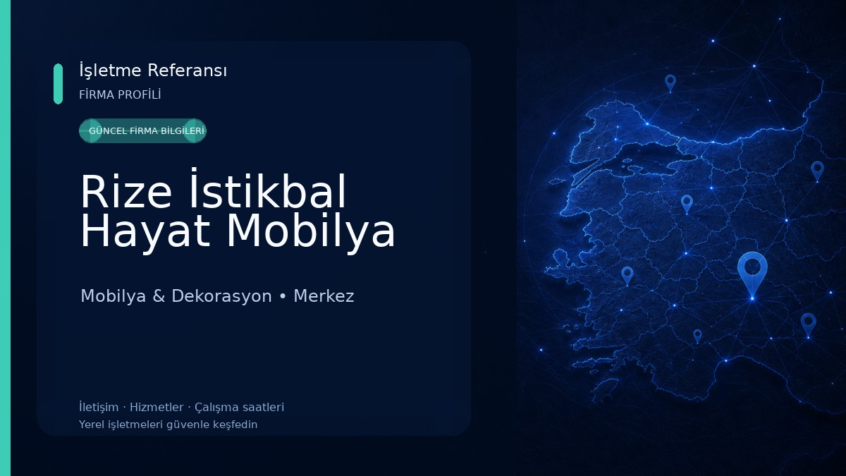 Rize İstikbal Hayat Mobilya Mobilya & Dekorasyon