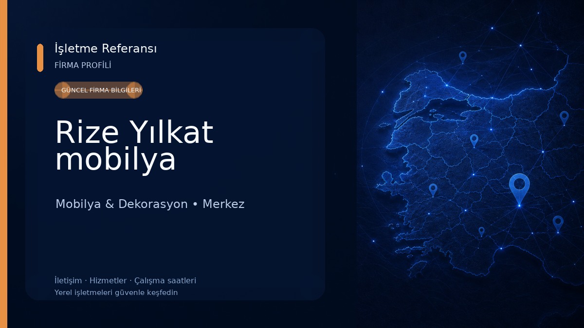 Rize Yılkat mobilya Mobilya & Dekorasyon