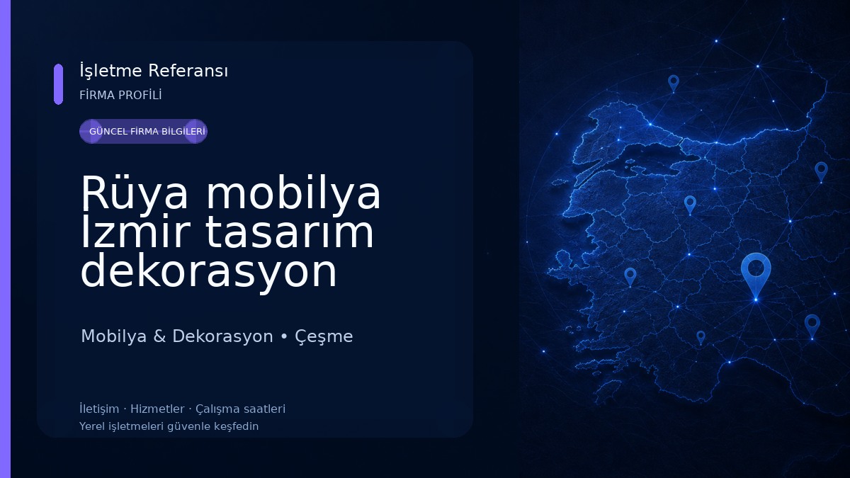 Rüya mobilya İzmir tasarım dekorasyon tadilat Mobilya & Dekorasyon