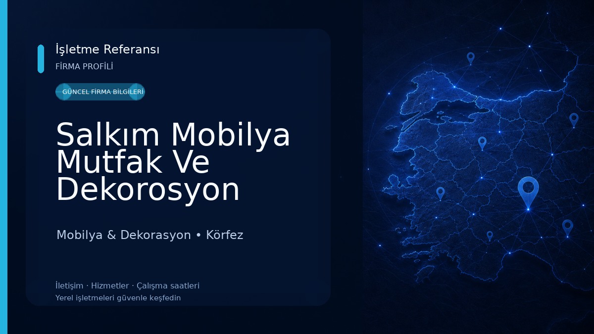Salkım Mobilya Mutfak Ve Dekorosyon Mobilya & Dekorasyon