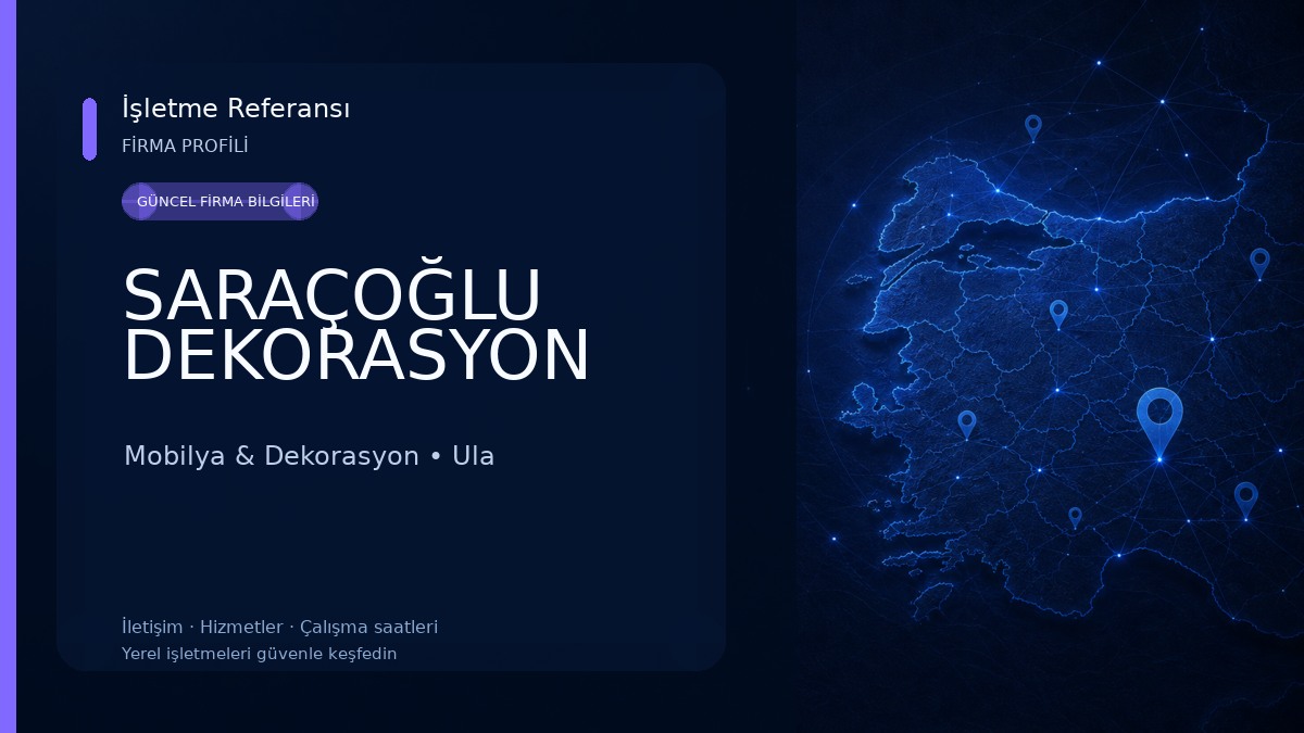SARAÇOĞLU DEKORASYON Mobilya & Dekorasyon