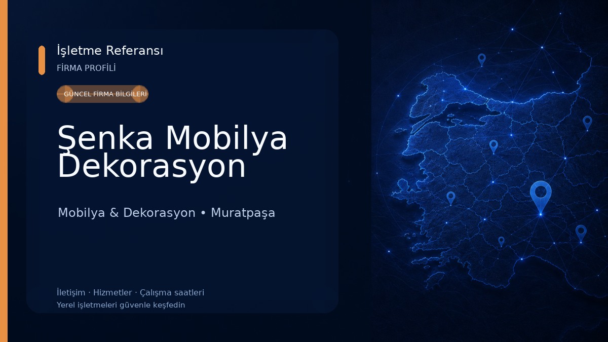 Şenka Mobilya Dekorasyon Mobilya & Dekorasyon