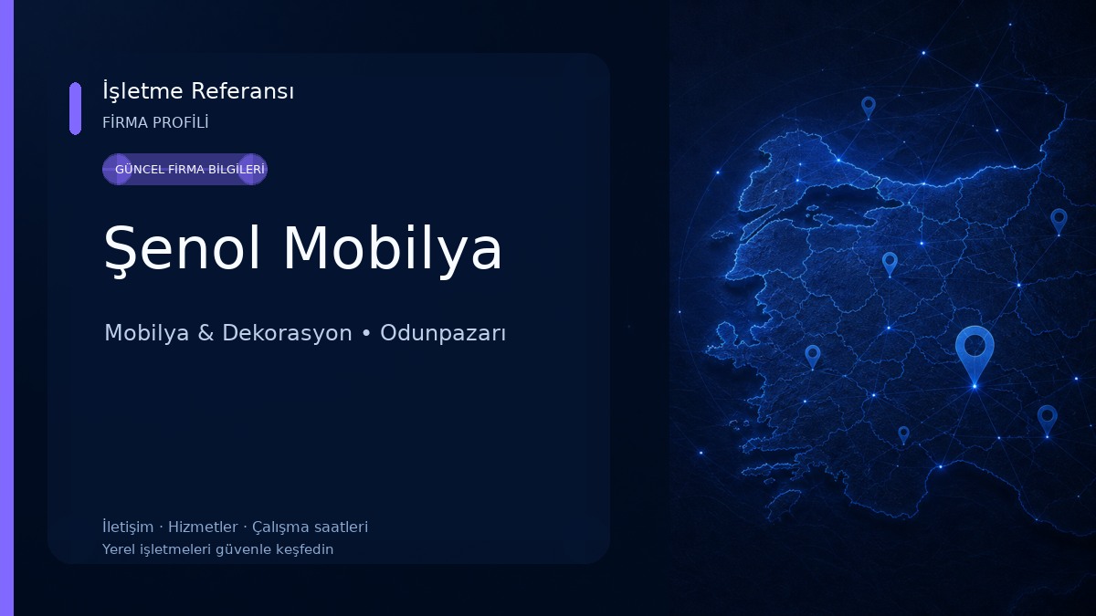 Şenol Mobilya Mobilya & Dekorasyon