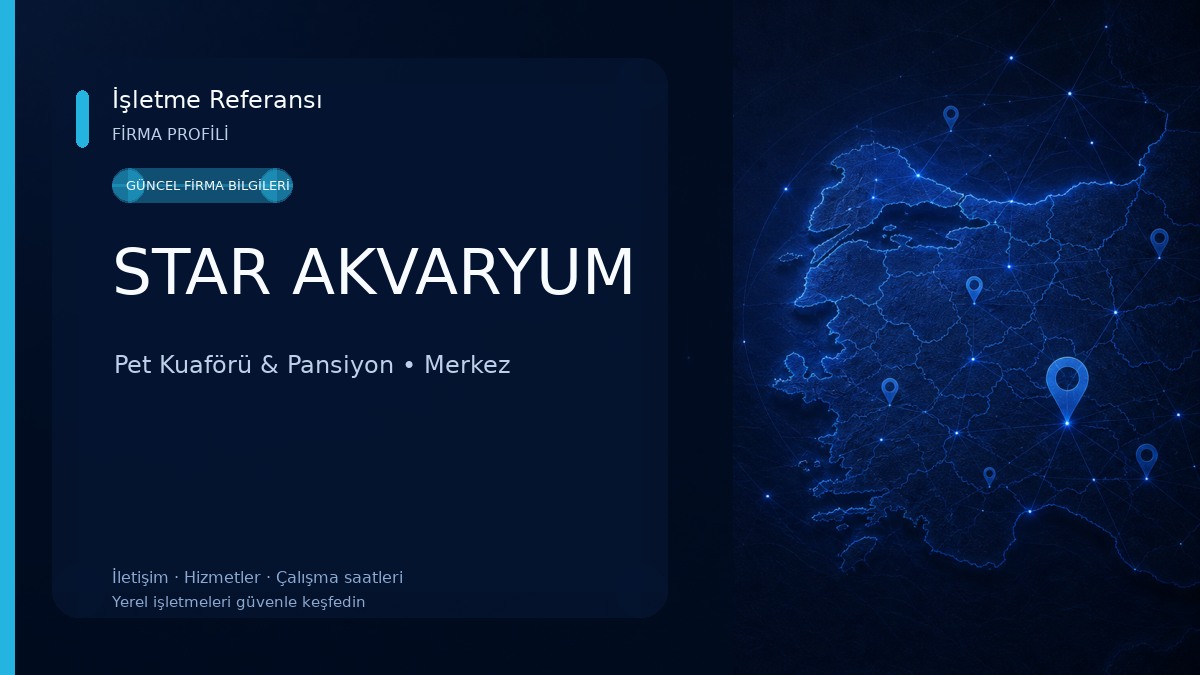 STAR AKVARYUM Pet Kuaförü & Pansiyon