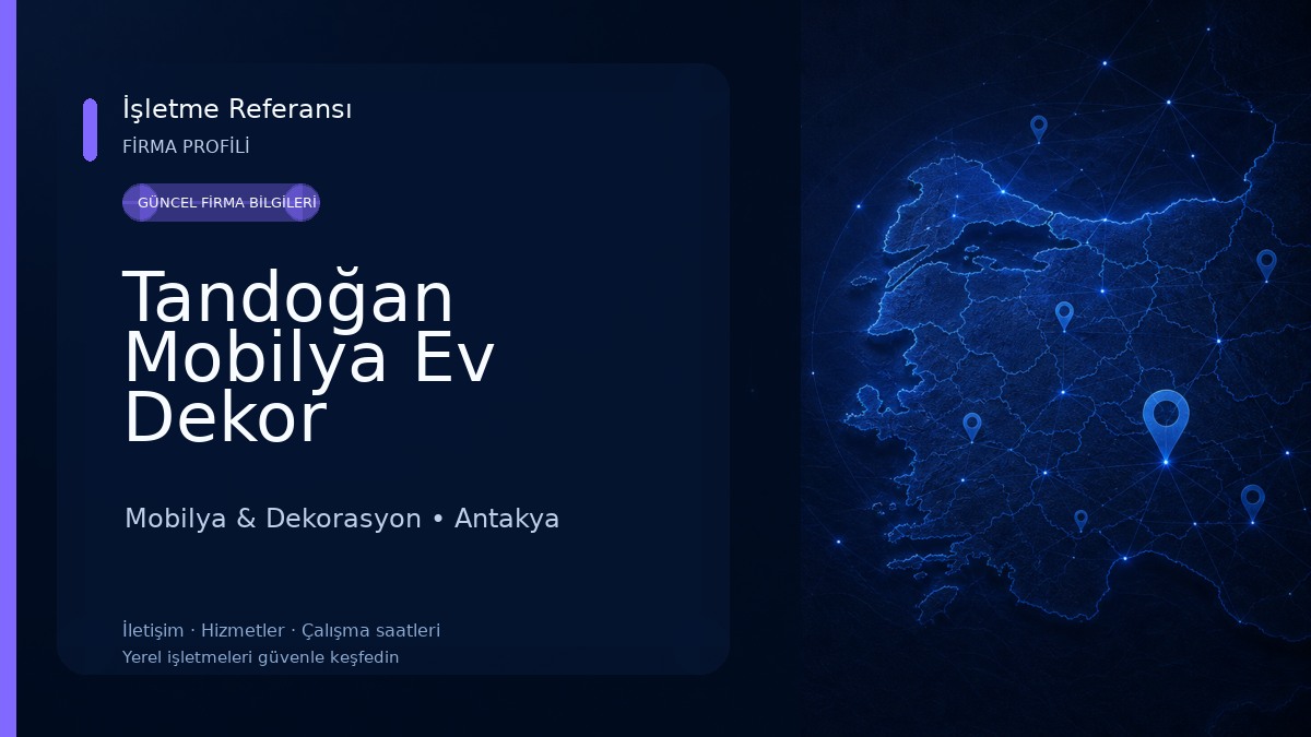 Tandoğan Mobilya Ev Dekor Mobilya & Dekorasyon