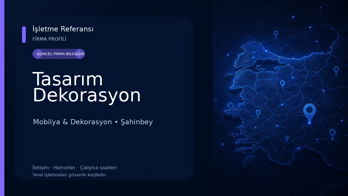 Tasarım Dekorasyon Mobilya & Dekorasyon
