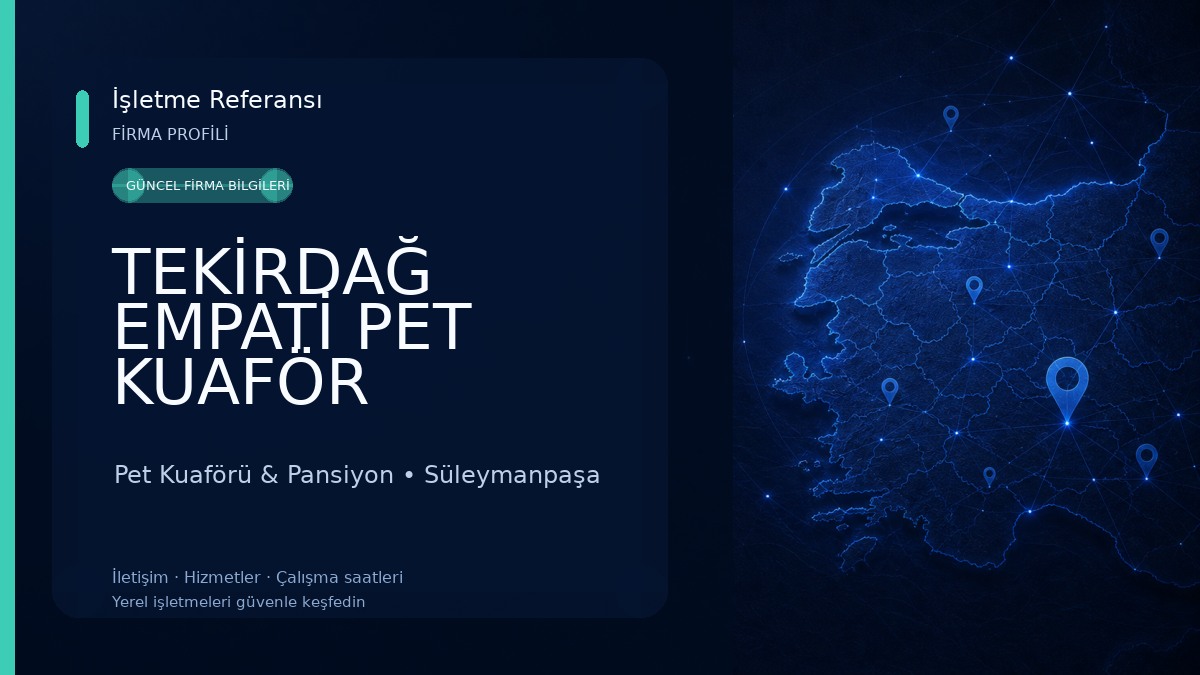 TEKİRDAĞ EMPATİ PET KUAFÖR Pet Kuaförü & Pansiyon