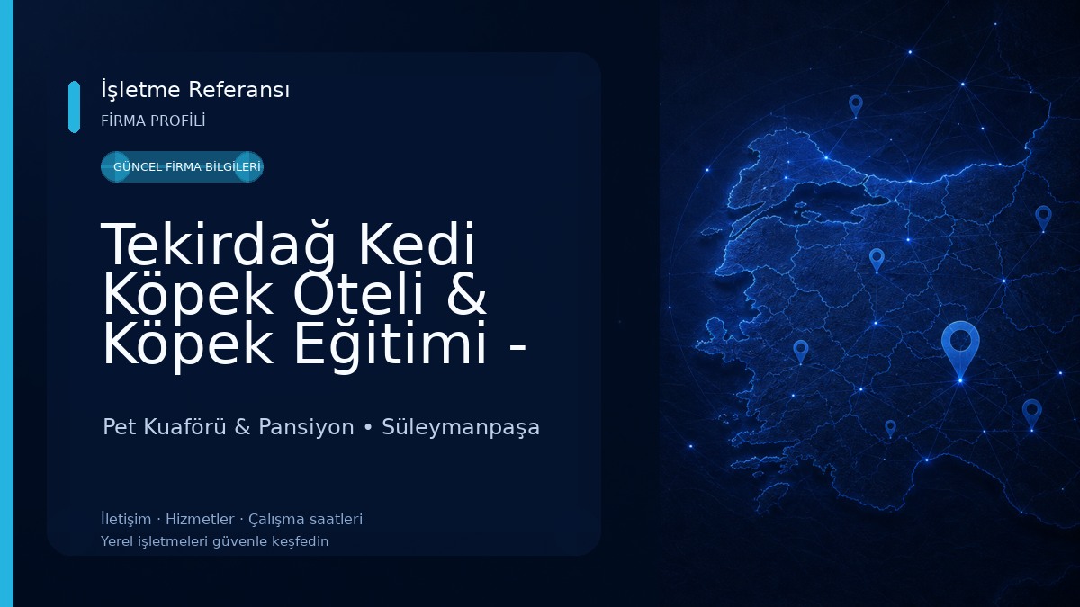 Tekirdağ Kedi Köpek Oteli & Köpek Eğitimi - Sultan Pet Shop Pet Kuaförü & Pansiyon