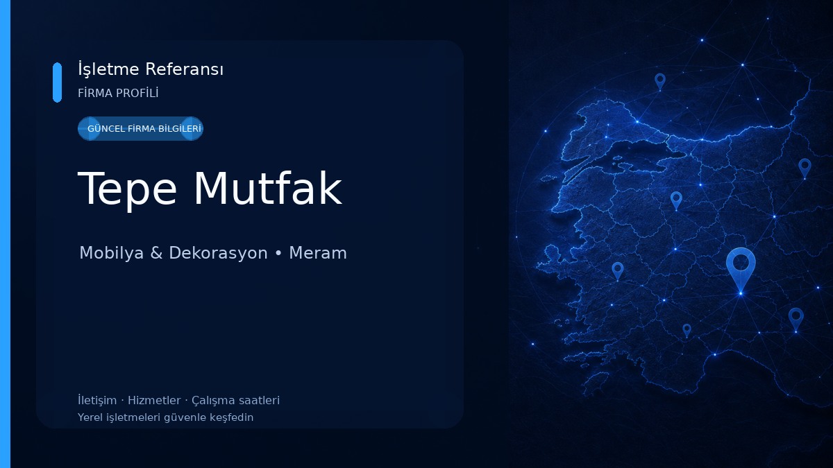 Tepe Mutfak Mobilya & Dekorasyon