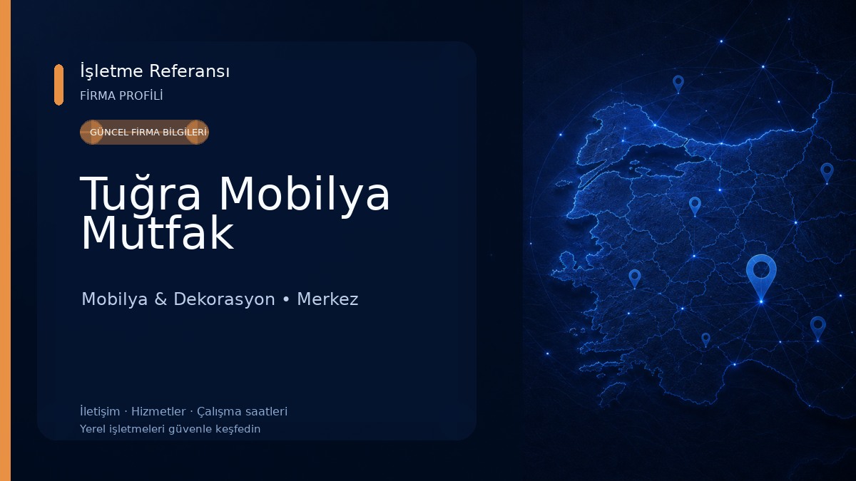 Tuğra Mobilya Mutfak Mobilya & Dekorasyon