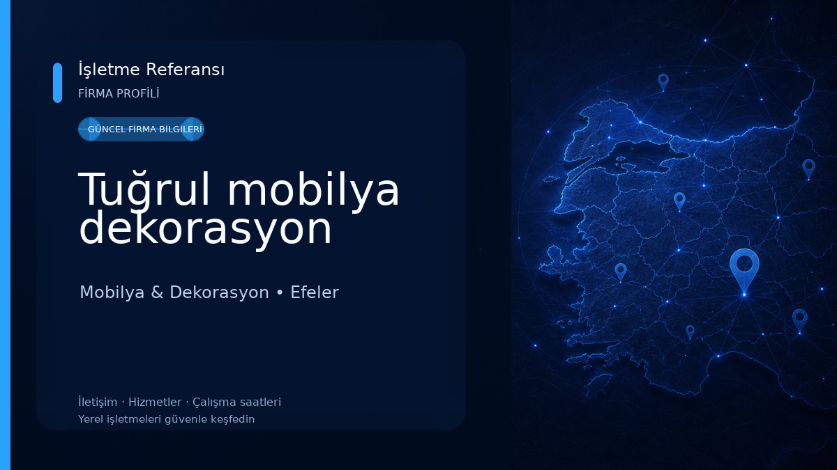 Tuğrul mobilya dekorasyon Mobilya & Dekorasyon