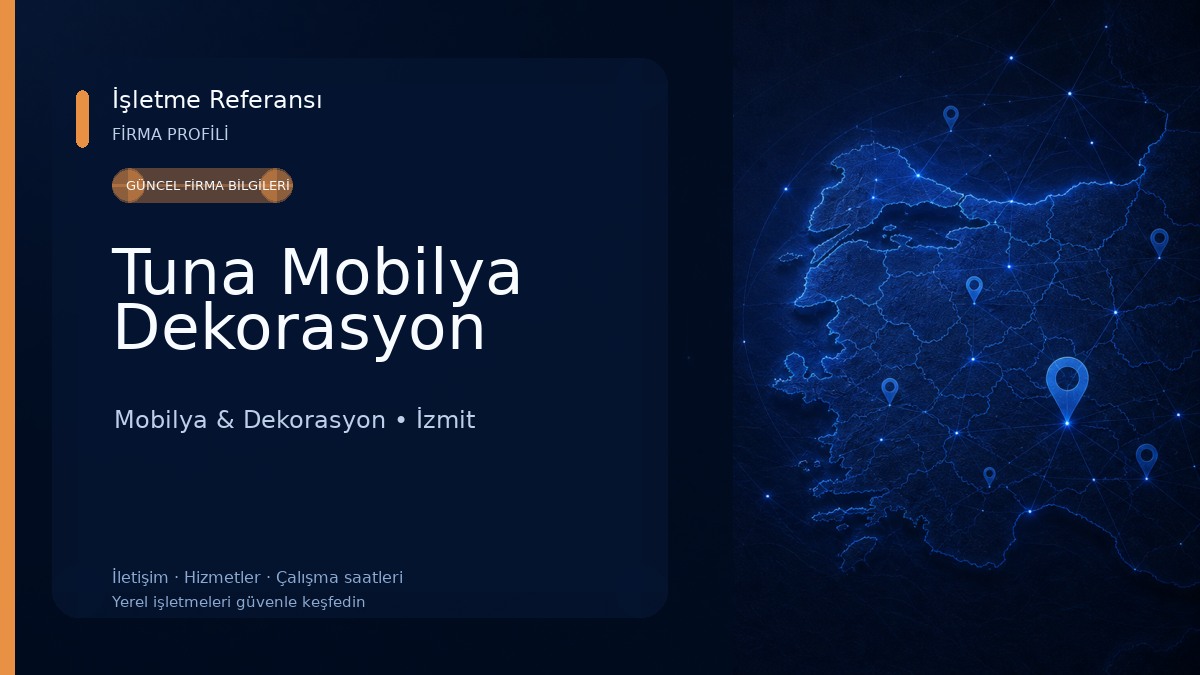 Tuna Mobilya Dekorasyon 