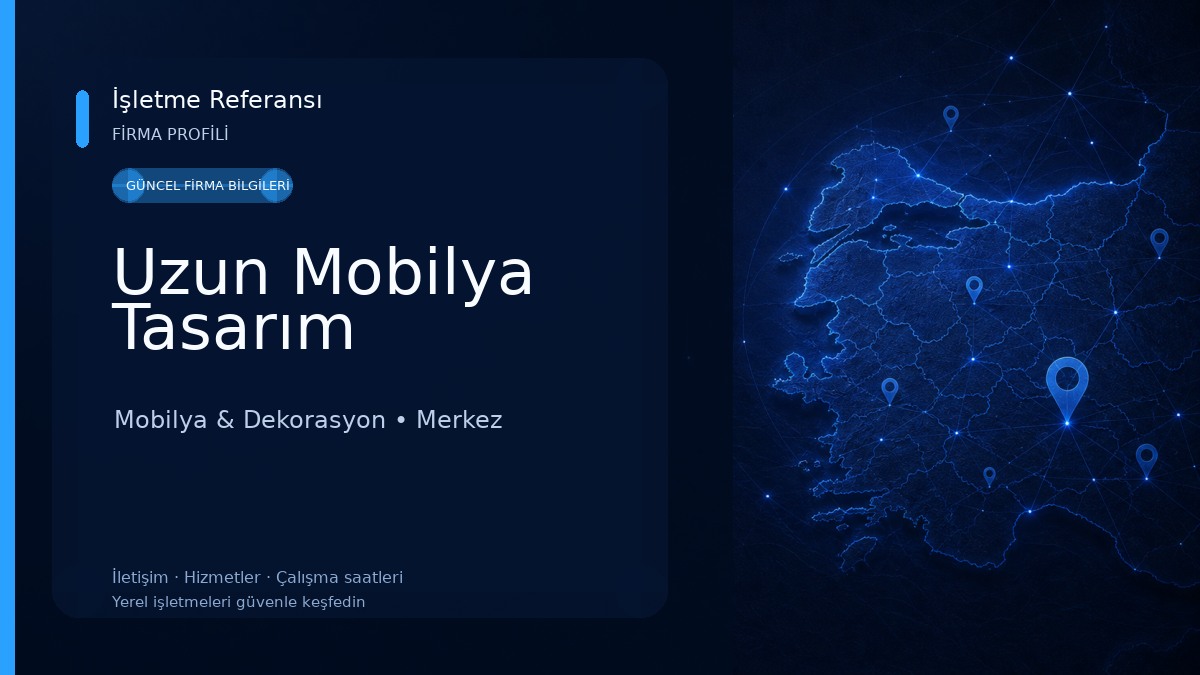 Uzun Mobilya Tasarım Mobilya & Dekorasyon