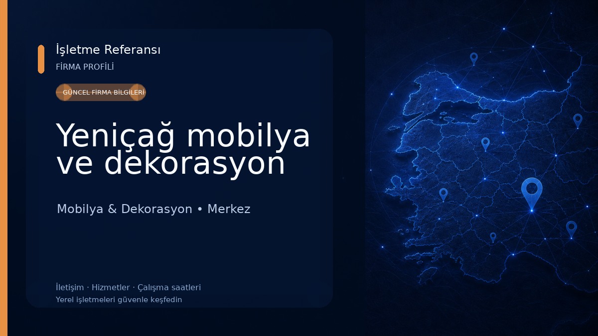 Yeniçağ mobilya ve dekorasyon Mobilya & Dekorasyon