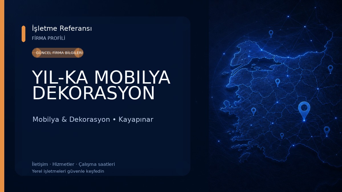 YIL-KA MOBILYA DEKORASYON Mobilya & Dekorasyon